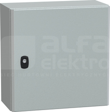 OBUDOWA SPACIAL 3D Z PŁYTĄ 400x400x200 RAL7035 metalowa