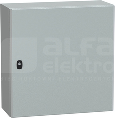 OBUDOWA SPACIAL 3D Z PŁYTĄ 600x600x250 RAL7035 metalowa