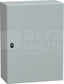 OBUDOWA SPACIAL 3D Z PŁYTĄ 800x600x300 RAL7035 metalowa