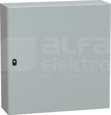 OBUDOWA SPACIAL 3D Z PŁYTĄ 800x800x250 RAL7035 metalowa
