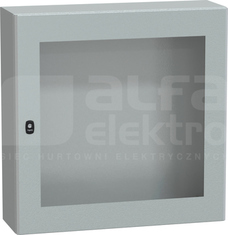 OBUDOWA SPACIAL 3D 800x800x250 DRZWI PRZEZROCZ metalowa