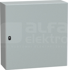 OBUDOWA SPACIAL 3D Z PŁYTĄ 800x800x300 RAL7035 metalowa