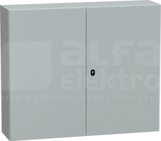 OBUDOWA SPACIAL 3D Z PŁYTĄ 1000x1200x300 2 DRZW.RAL7035 metalowa