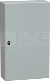 OBUDOWA SPACIAL 3D Z PŁYTĄ 1000x600x250 RAL7035 metalowa