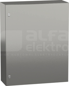 SKRZYNKA ZE STALI NIERDZEWN. 1000x800x300 metalowa
