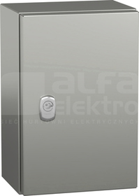 SKRZYNKA ZE STALI NIERDZEWN.316L 300x200x150 metalowa