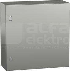 SKRZYNKA ZE STALI NIERD.316L 600x600x250 metalowa