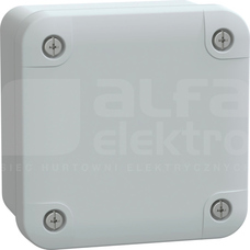 PUSZKA 89x89x54 ABS IP66 pokrywa pełna z tworzywa