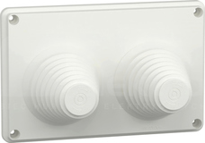 PRISMASET 33-72mm IP55 Płyta dławicowa z nacięciami 2 otwory