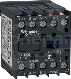 LC1K06015B7 6A 2,2kW 1NC 24V 50/60Hz Stycznik 3P