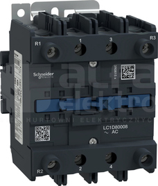 LC1D80008P7 80A 37,0kW 230V 50/60Hz Stycznik 4P