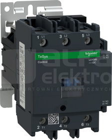 LC1D80BD 80A 37,0kW 1NO+1NC 24VDC Stycznik 3P
