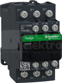 LC1D386BL 38A 1NC+1NO 24V DC(L) Stycznik 3P