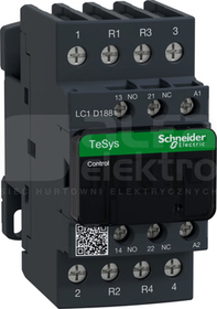 LC1D188B7 18A 7,5kW 1NO+1NC 24V 50/60Hz Stycznik 4P