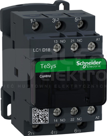 LC1D18M7 18A 7,5kW 1NO+1NC 220V 50/60Hz Stycznik 3P