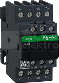 LC1DT32B7 18A 7,5kW 1NO+1NC 24V 50/60Hz Stycznik 4P