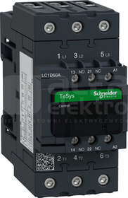 LC1D50AR7 50A 22,0kW 1NO+1NC 440V50/60Hz Stycznik 3P