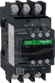 TeSys D 65A 30kW 3P 1NO 1NC cewka 100VAC zac.śr. Stycznik mocy