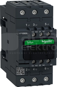 LC1D65AM7 65A 30,0kW 1NO+1NC 220V50/60Hz Stycznik 3P