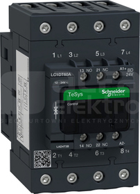 LC1DT60ABD 40A 18,5kW 1NO+1NC 24VDC Stycznik 4P