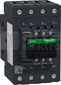 LC1DT60AD7 40A 18,5kW 1NO+1NC 42V50/60Hz Stycznik 4P