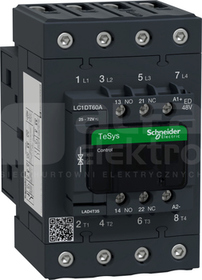 LC1DT60AED 60A 18,5kW 1NO+1NC 48VDC Stycznik 4P