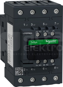 LC1DT80AB7 65A 30,0kW 1NO+1NC 24V50/60Hz Stycznik 4P