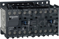 LP2K0610BD3 6A STYCZNIK NAWROTNY 24VDC