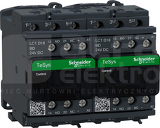 LC2D18BD 18A STYCZNIK NAWROTNY D 3P AC3 24VDC