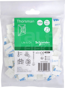 Thorsman IMT46450 Do opasekmAx. 3.6 mm (100 sztuk) Uchwyt samoprzylepny