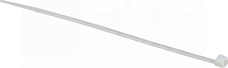 THORSMAN 120x2,5mm biały Opaska kablowa