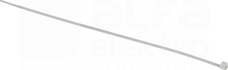 THORSMAN 200X2,5mm biały Opaska kablowa
