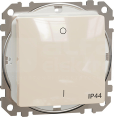 SEDNA DESIGN IP44 beżowy Łącznik 2-biegunowy