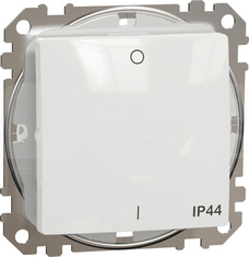 SEDNA DESIGN IP44 biały Łącznik 2-biegunowy