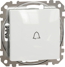 SEDNA DESIGN biały Przycisk dzwonek