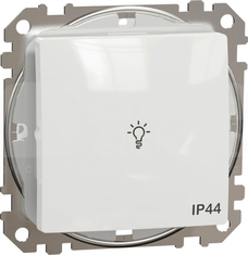 SEDNA DESIGN IP44 biały Przycisk światło