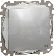 SEDNA DESIGN IP44 srebrne aluminium Łącznik schodowy