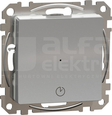 SEDNA DESIGN srebrne aluminium Łącznik czasowy