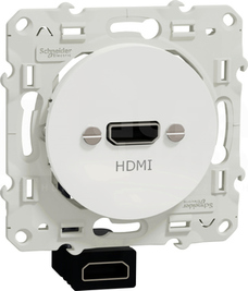 ODACE biały Gniazdo HDMI