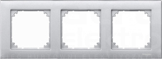MERTEN M-PLAN aluminium Ramka 3-krotna