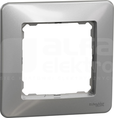 SEDNA DESIGN srebrne aluminium Ramka 1-krotna