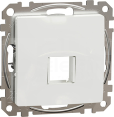 SEDNA DESIGN HDMI VGA RJ45 RJ11 biały Płytka centralna Keystone