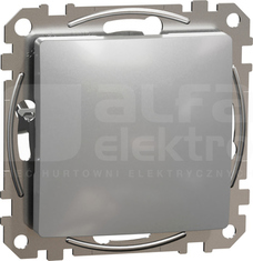 SEDNA DESIGN srebrne aluminium Zaślepka