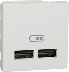 Nowa Unica NU341818 A+A 1A białe Gniazdo USB
