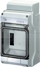 KV PC 9104 IP65 1x4,5-mod. Obudowa poliwęglan natynkowa