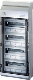 KV PC 9448 IP65 4x12-mod. Obudowa poliwęglan natynkowa