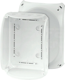 KF 1600 G 210x155x92 IP66/67 szary Puszka odgałęźna natynkowa z przetłocz.
