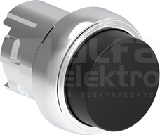 Platinum fi22mm Przycisk samocz. powrót, wystający, czarny