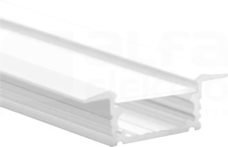 ORO PROFIL UNI IN WHITE 2m biały Profil wewnętrzny