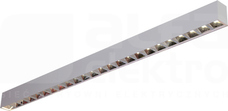 ORO RAGGIO SILVER 40W/840 5000lm IP20 Oprawa LED 1,2m (D)